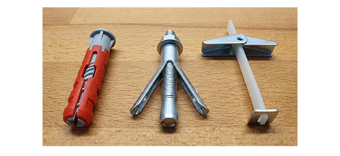 tasselli per appendere tv su cartongesso